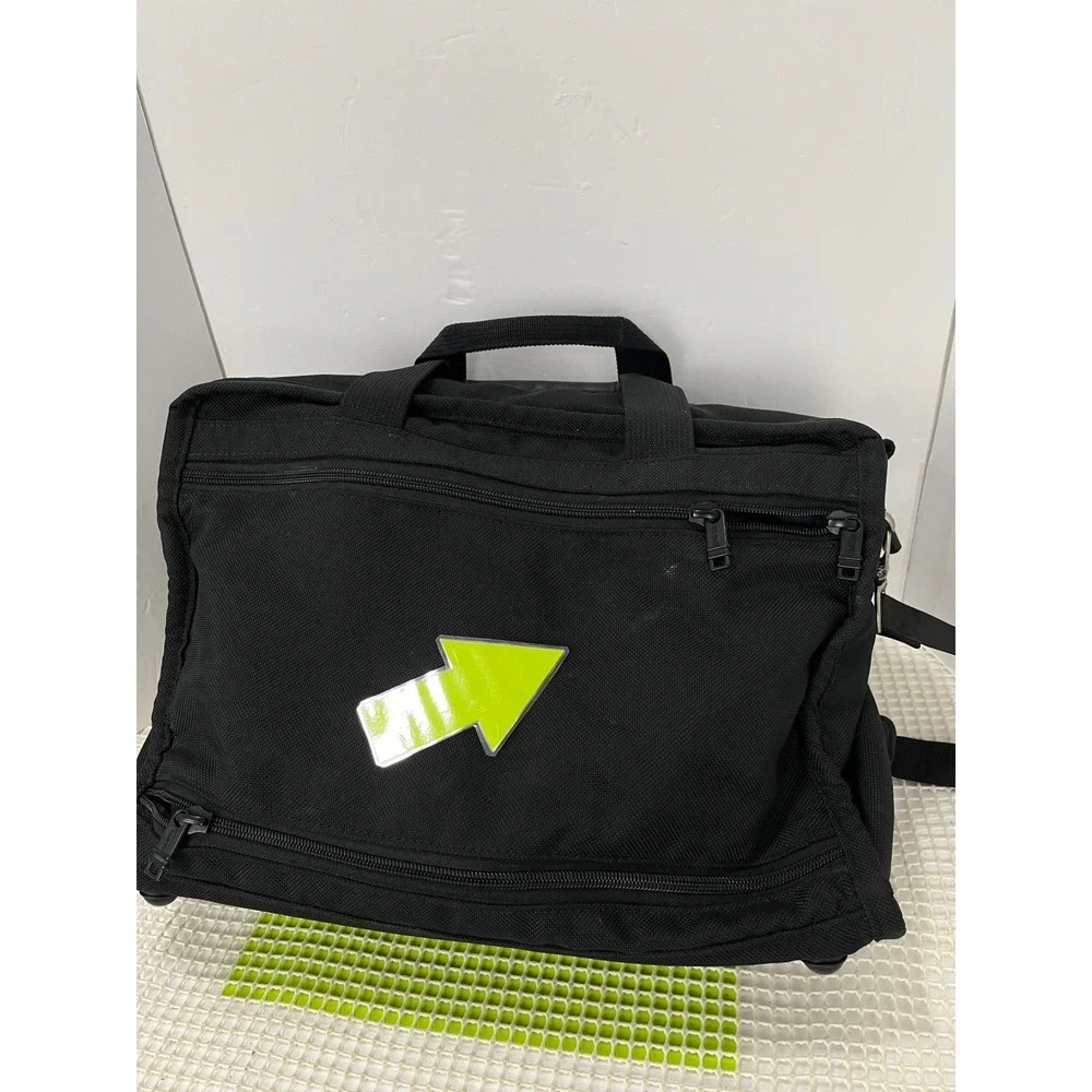 TUMI Black Men's 223D3 Ballistic Bag Duffle Weekender Carry On Travel School